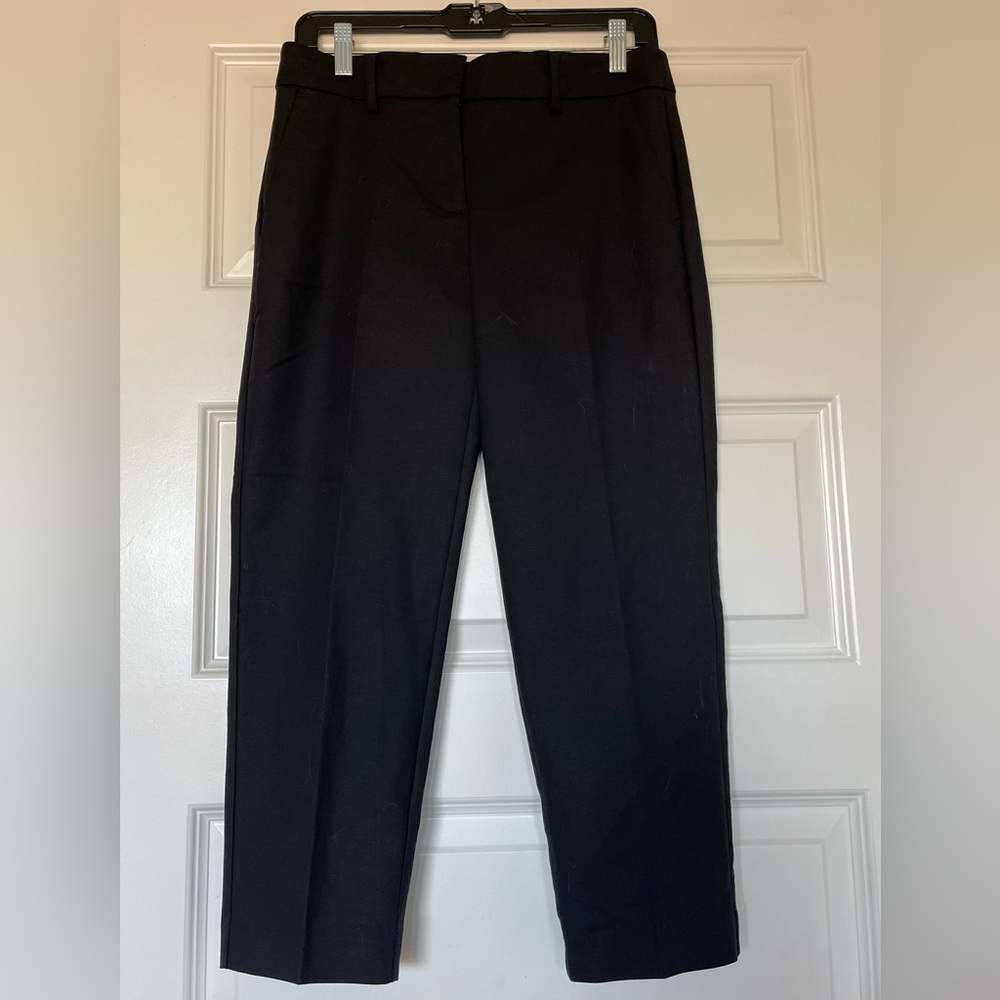 Ann Taylor Loft The Riviera Slim Pant Black Sz 4 Petite